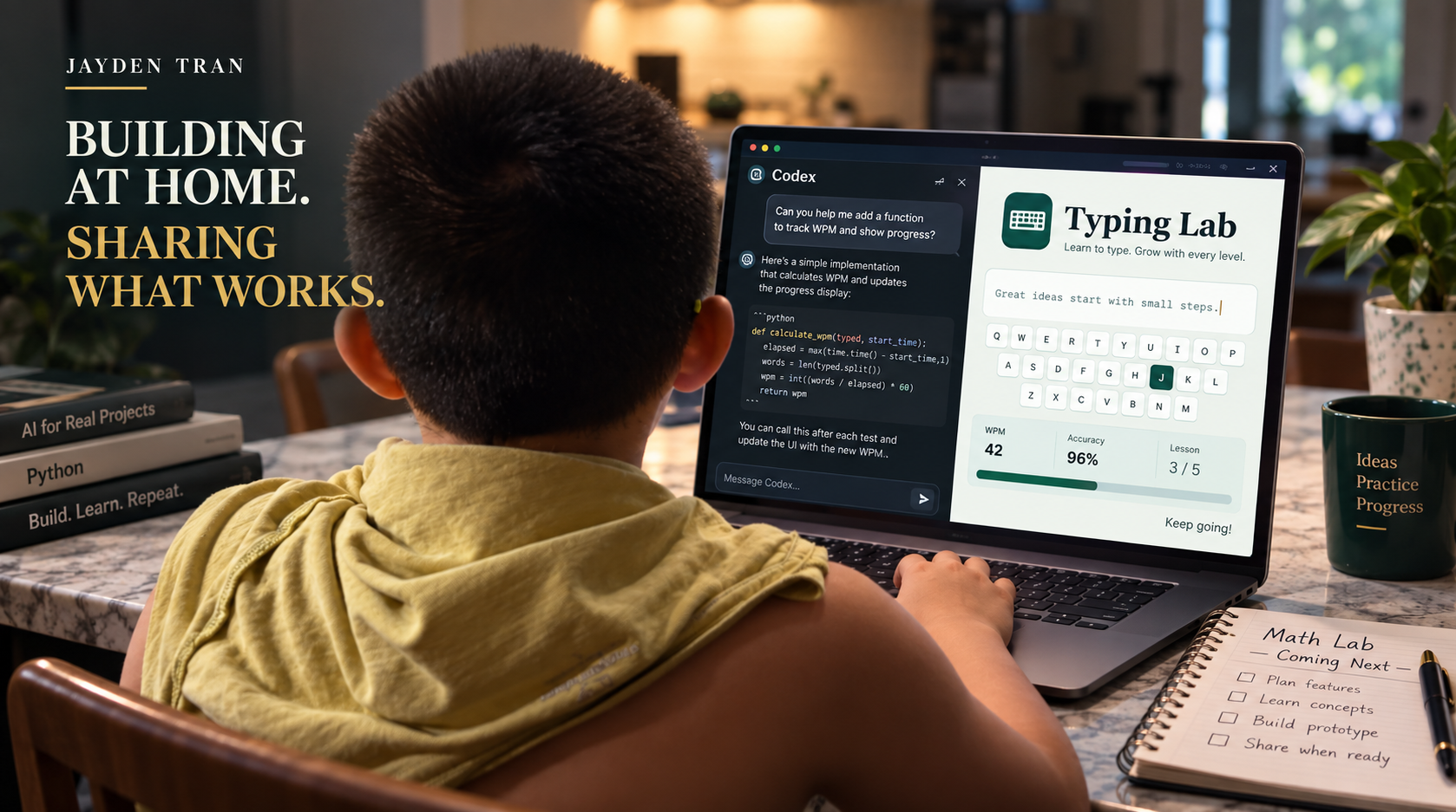 What Jayden Tran, 12, Can Teach Adults About Building Apps with AI